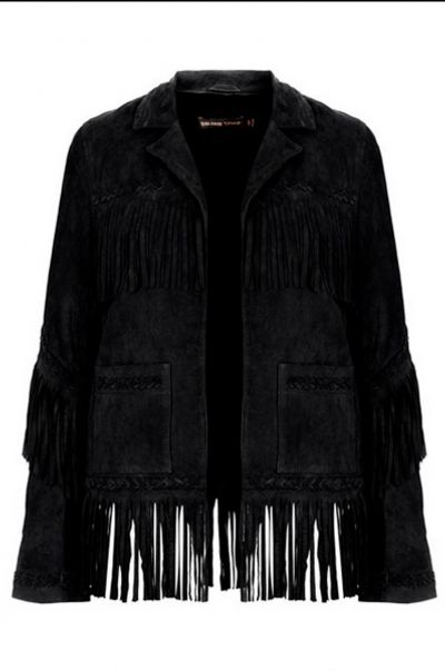 FRINGED SUEDE JACKET BY KATE MOSS FOR TOPSHOP Ã‚Â£225.00 Photo