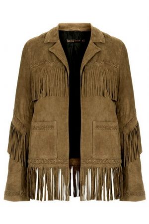 FRINGED SUEDE JACKET BY KATE MOSS FOR TOPSHOP Ã‚Â£225.00 Photo