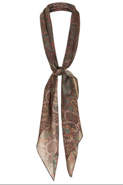 PAISLEY PRINT CHIFFON SCARF BY KATE MOSS FOR TOPSHOP Ã‚Â£45.00 Photo