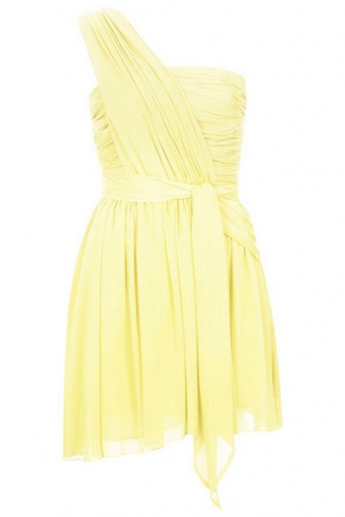 ONE SHOULDER CHIFFON DRESS BY KATE MOSS FOR TOPSHOP Ã‚Â£85.00 at Kate Moss x Topshop Lands Wednesday