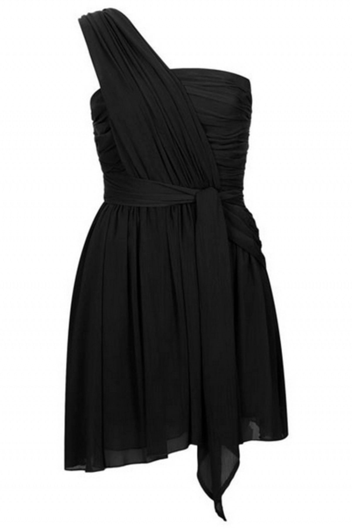 ONE SHOULDER CHIFFON DRESS BY KATE MOSS FOR TOPSHOP Ã‚Â£85.00 at Kate Moss x Topshop Lands Wednesday
