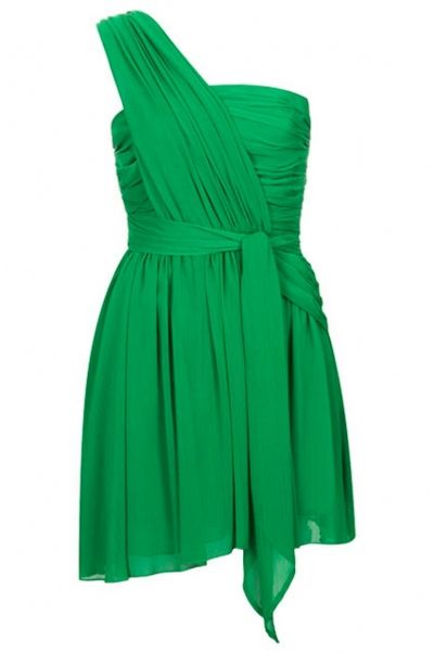 ONE SHOULDER CHIFFON DRESS BY KATE MOSS FOR TOPSHOP Ã‚Â£85.00 Photo