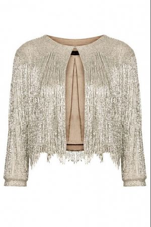 BEADED FRINGE JACKET BY KATE MOSS FOR TOPSHOP Ã‚Â£225.00 Photo