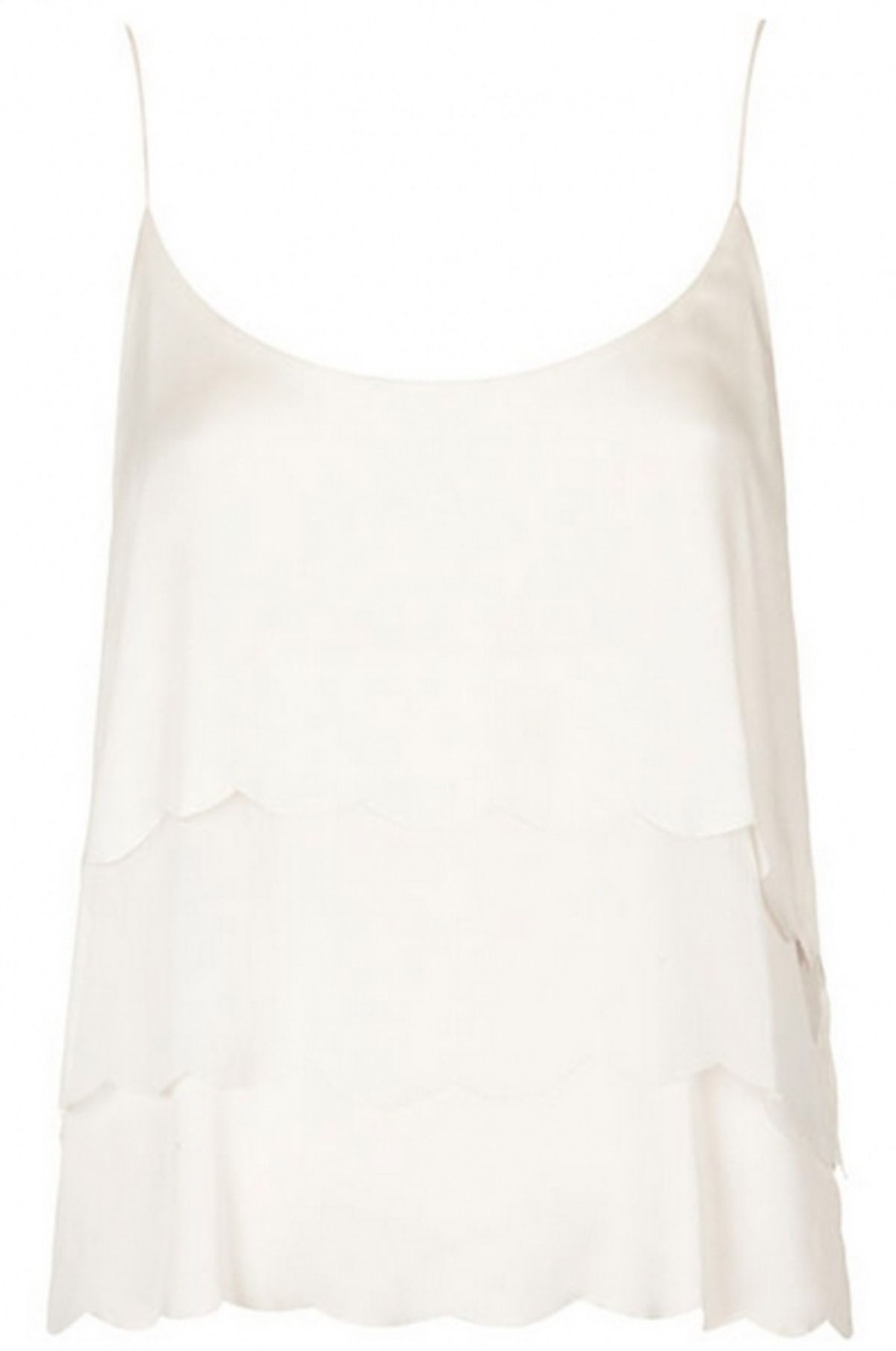 SCALLOP TRIM CAMI TOP BY KATE MOSS FOR TOPSHOP Ã‚Â£38.00 at 