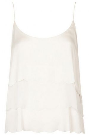 SCALLOP TRIM CAMI TOP BY KATE MOSS FOR TOPSHOP Ã‚Â£38.00 Photo
