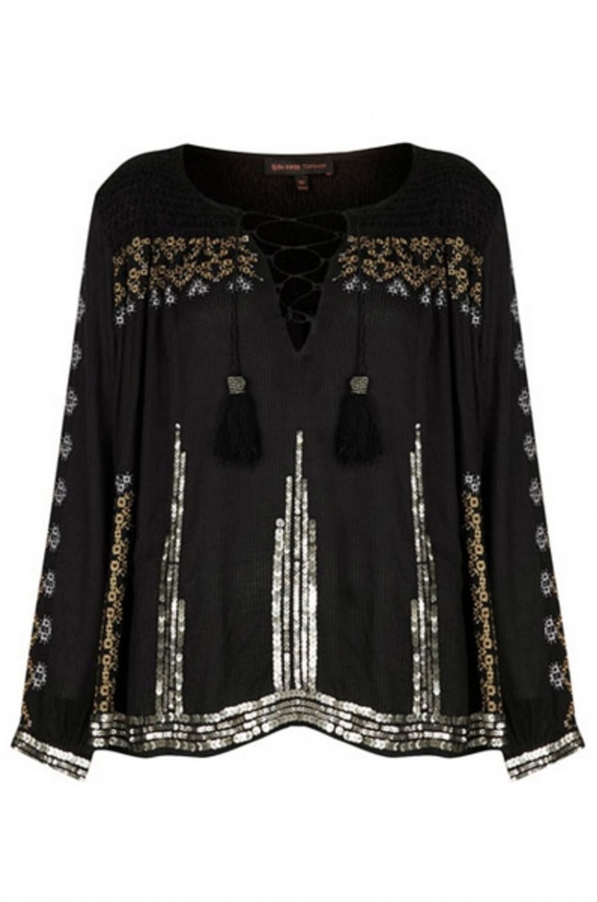 EMBROIDERED SMOCK BLOUSE BY KATE MOSS FOR TOPSHOP Ã‚Â£60.00 at 
