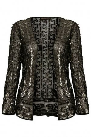 SEQUIN EMBELLISHED MESH JACKET BY KATE MOSS FOR TOPSHOP Ã‚Â£85.00 Photo