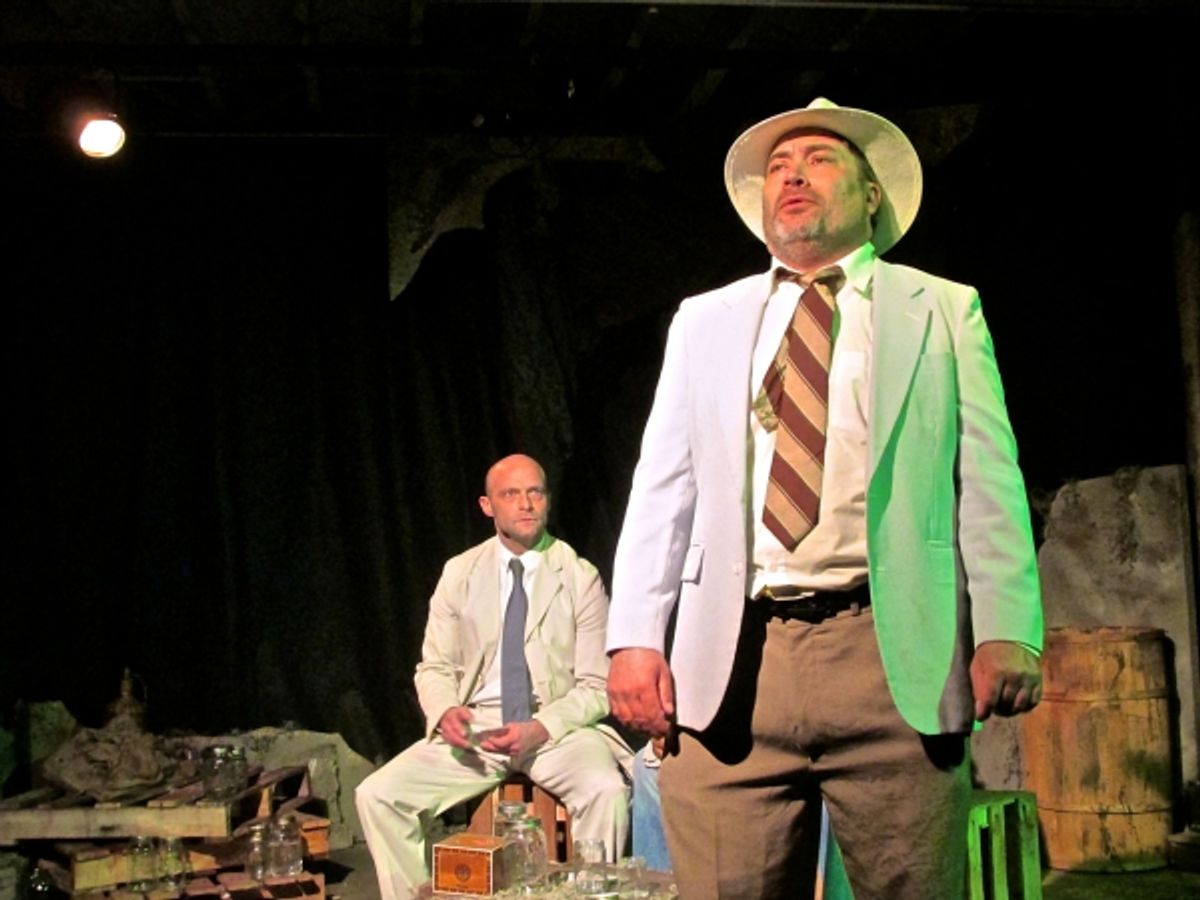 Michael Leszczynsk and David Mitchell at 