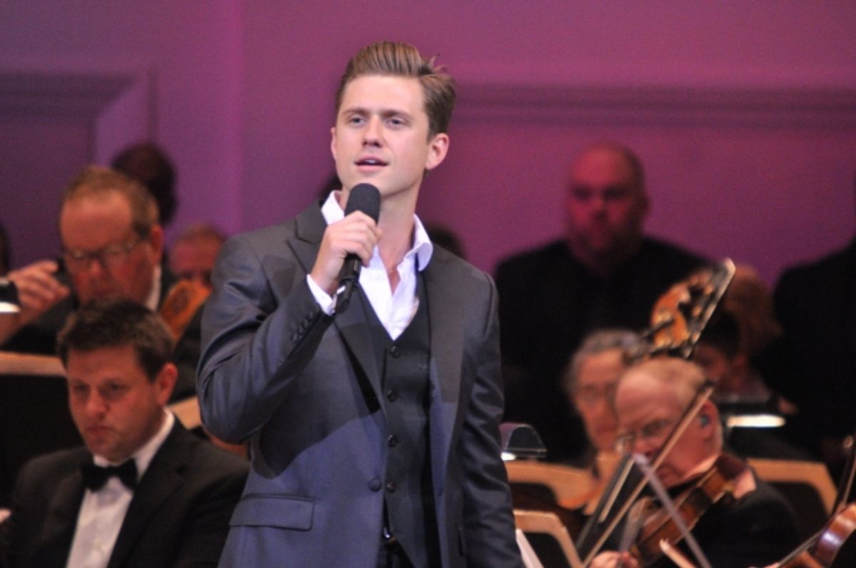Aaron Tveit at 
