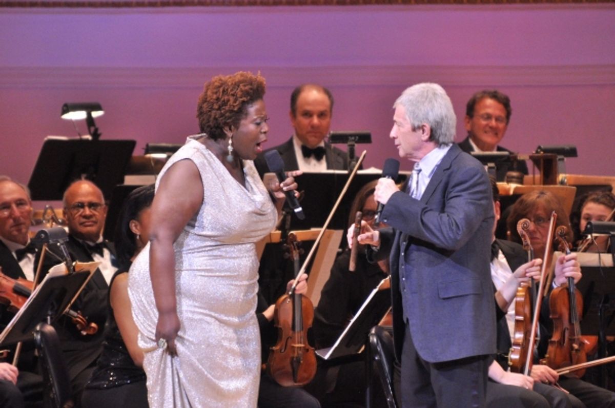 Capathia Jenkins and Martin Short at 