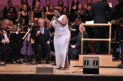 Martin Short, Capathia Jenkins and Brooks Ashmanskas Photo