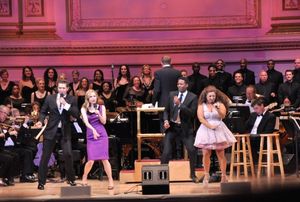 Matthew Morrison, Kerry Butler, Corey Reynolds and Marissa Jaret Winokur Photo
