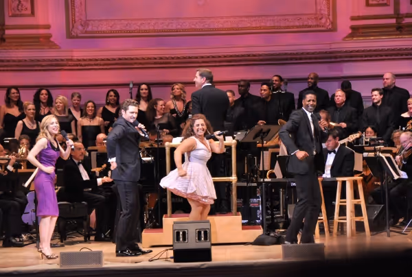 Kerry Butler, Matthew Morrison, Marissa Jaret Winokur and Corey Reynolds Photo