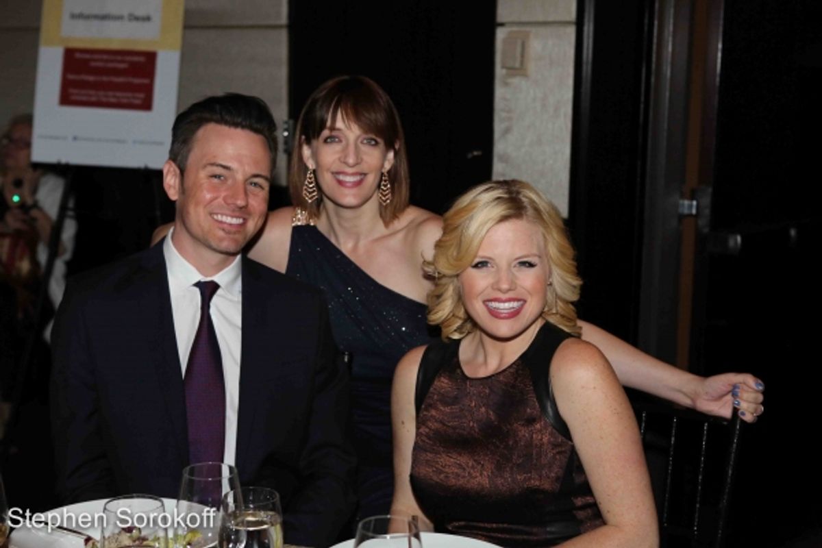Julia Murney & Megan Hilty at 