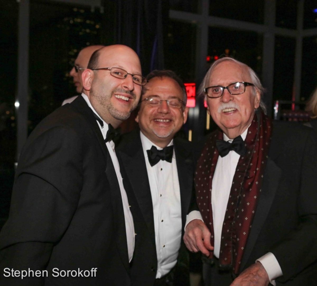 Marc Kaufman, Marc Shaiman, Tom Meehan at 