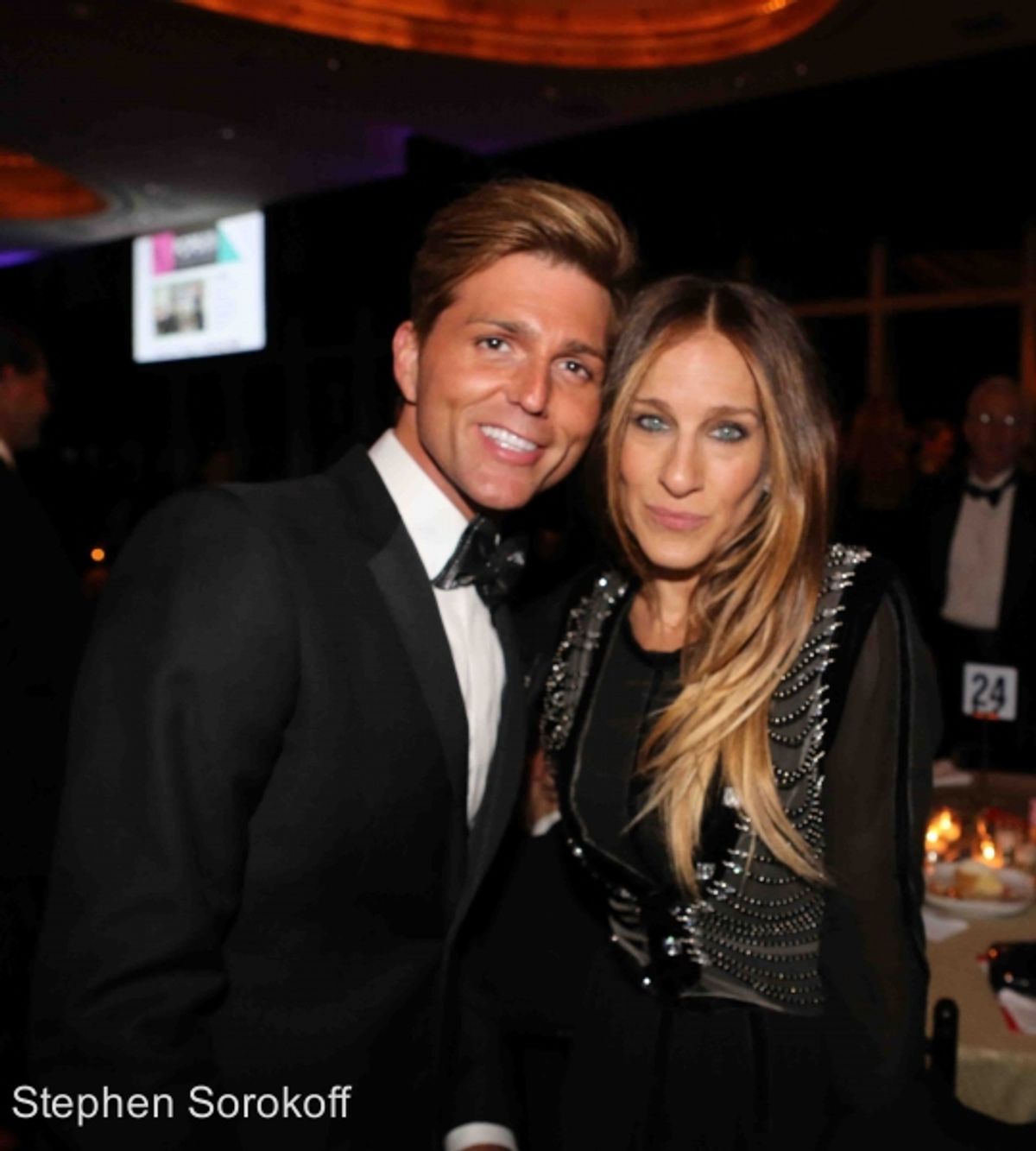 Eric Gabbard & Sarah Jessica Parker at 