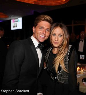 Eric Gabbard & Sarah Jessica Parker @ BroadwayWorld Eric Gabbard & Sarah Jessica Parker Photo