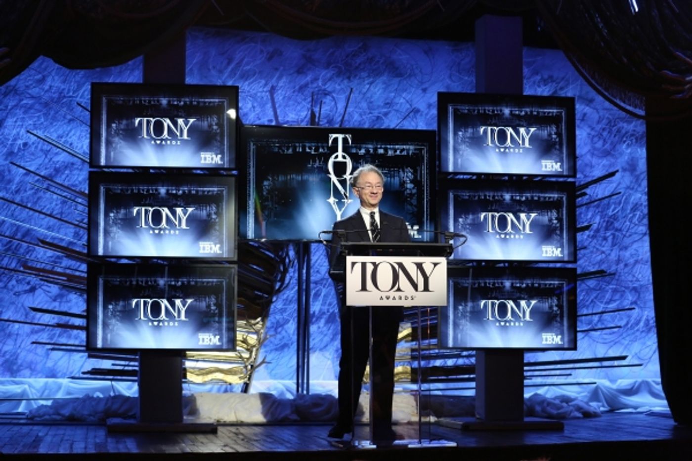 Photo Coverage: Inside the Tony Awards Nominations Ceremony with Jonathan Groff and Lucy Liu!  Image