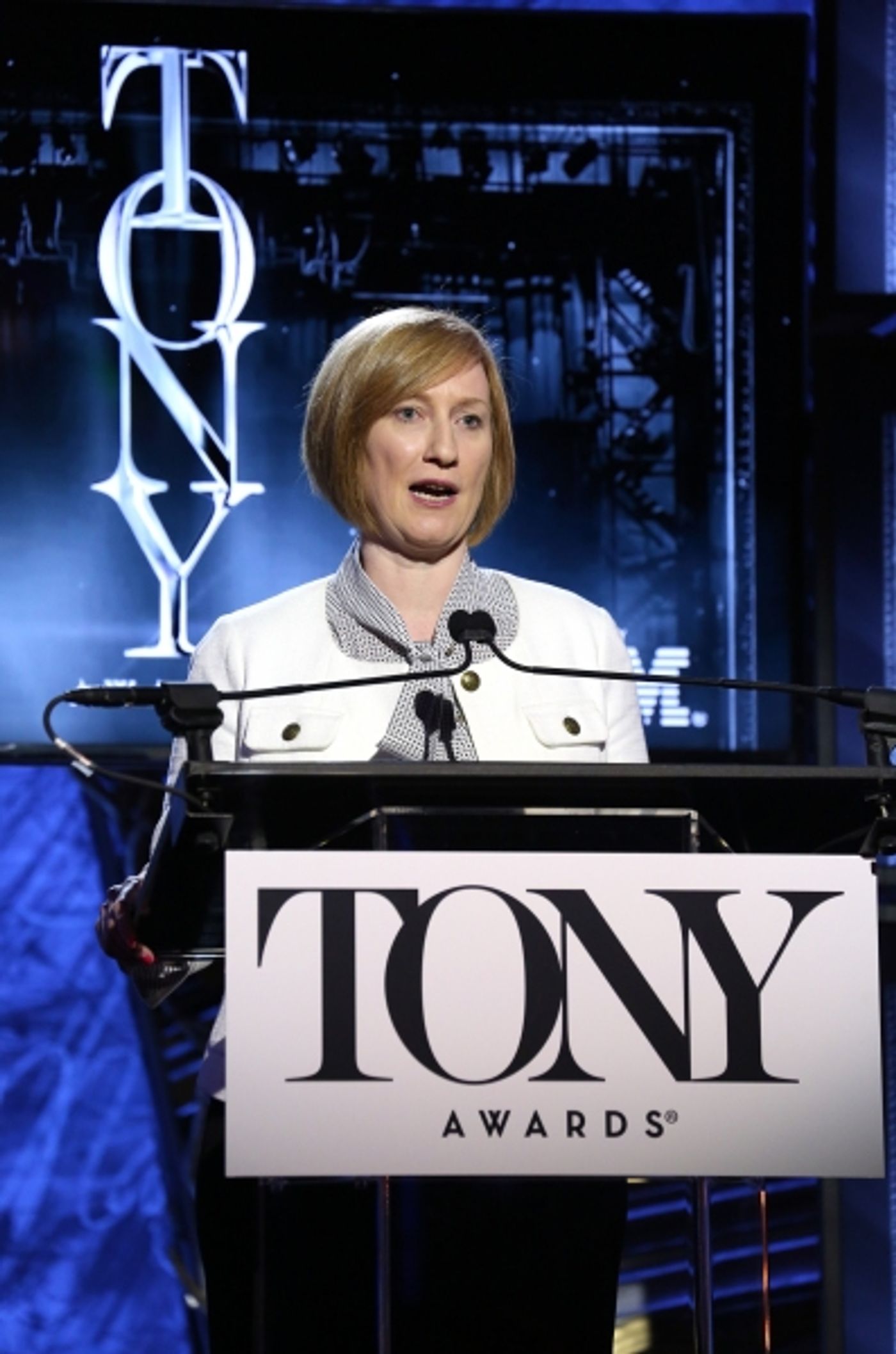 Photo Coverage: Inside the Tony Awards Nominations Ceremony with Jonathan Groff and Lucy Liu!  Image