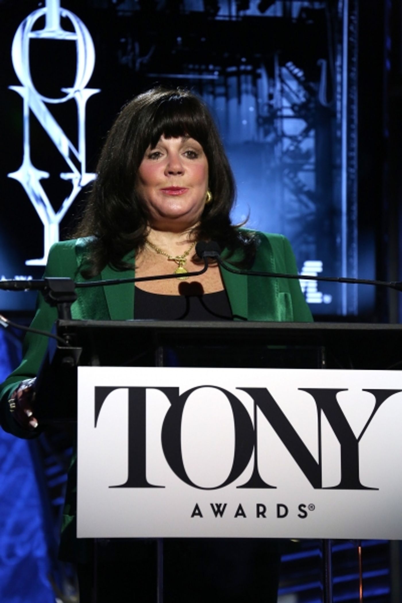 Photo Coverage: Inside the Tony Awards Nominations Ceremony with Jonathan Groff and Lucy Liu!  Image
