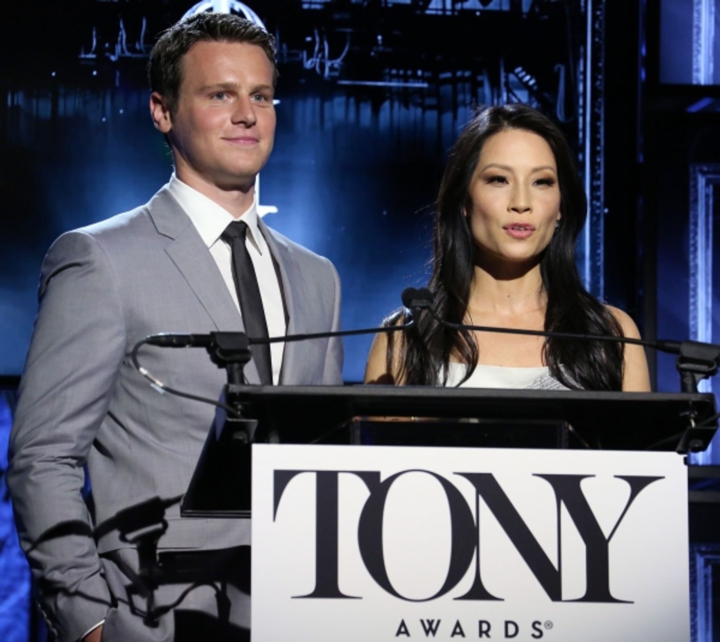 Photo Coverage: Inside the Tony Awards Nominations Ceremony with Jonathan Groff and Lucy Liu!  Image