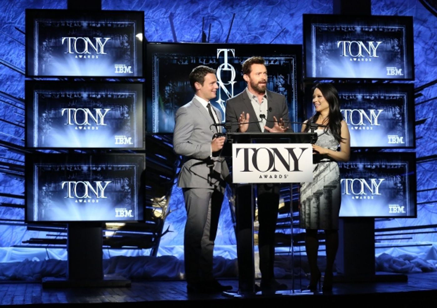 Photo Coverage: Inside the Tony Awards Nominations Ceremony with Jonathan Groff and Lucy Liu!  Image