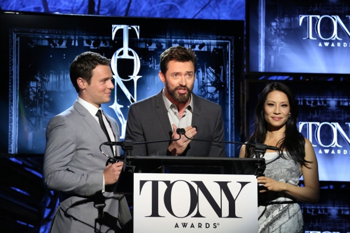 Photo Coverage: Inside the Tony Awards Nominations Ceremony with Jonathan Groff and Lucy Liu!  Image