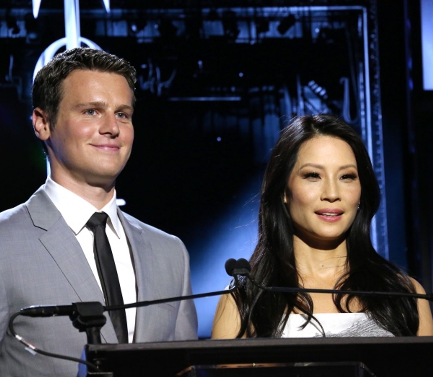 Photo Coverage: Inside the Tony Awards Nominations Ceremony with Jonathan Groff and Lucy Liu!  Image