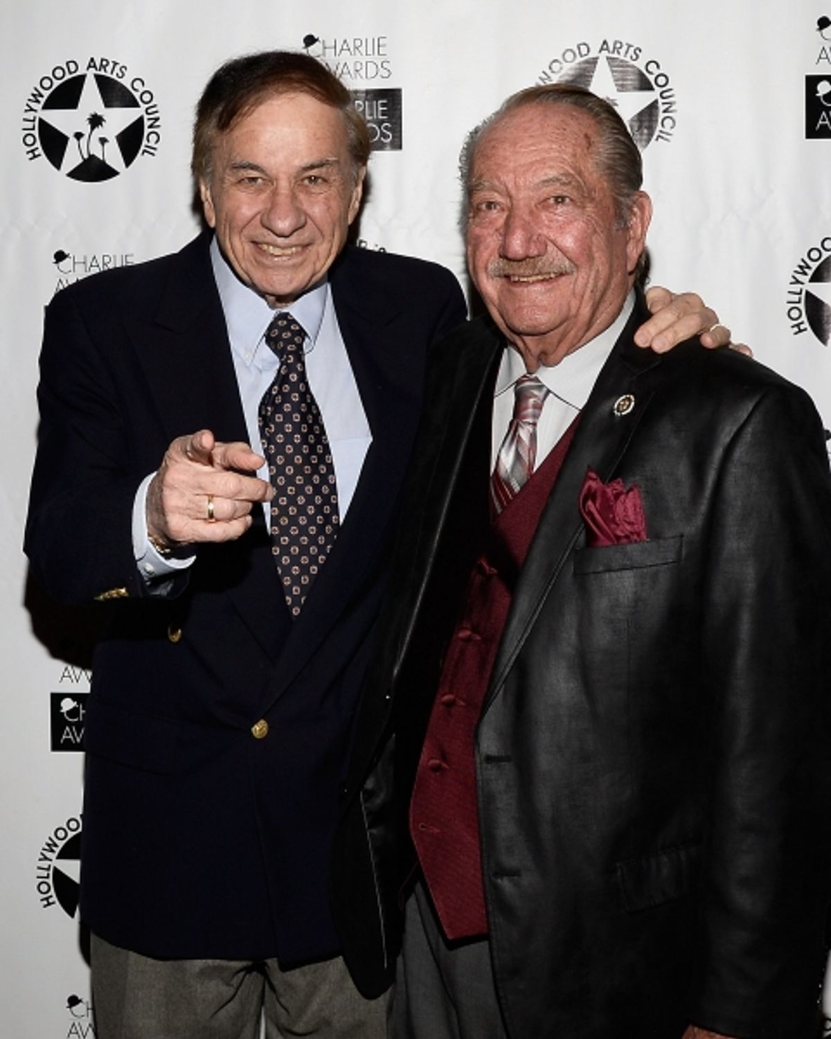 Richard M. Sherman, Milt Larsen at 