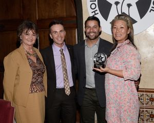 Nyla Arslanian, Larry Laboe, Jon Huertas, Susie Kim Photo
