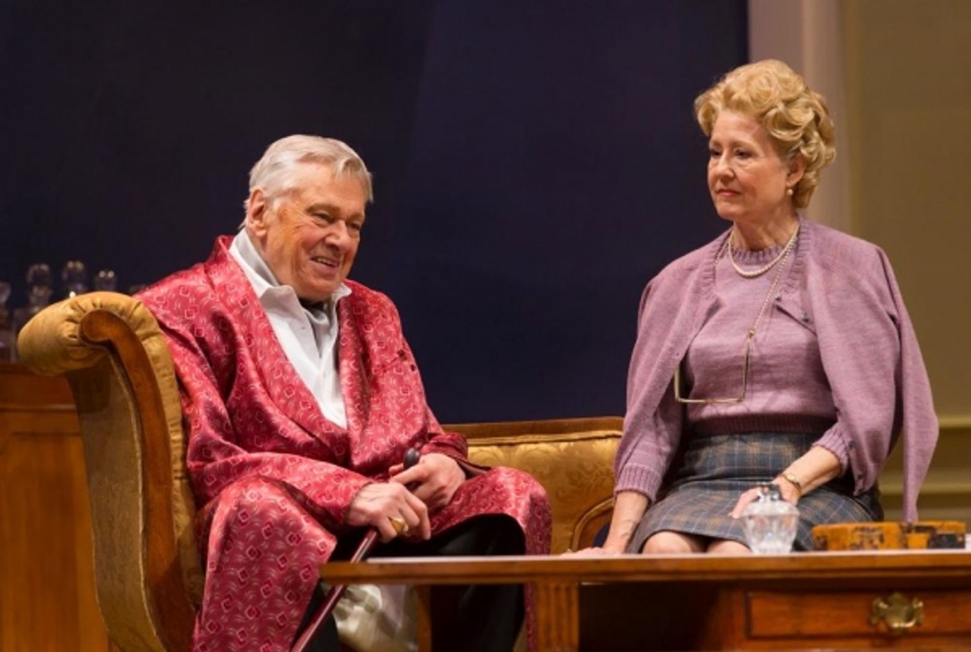 Photo Flash: First Look at Mia Dillon, Brian Murray and More in Westport Country Playhouse's A SONG AT TWILIGHT  Image