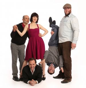 Stephen DeRosa, Jennifer Bowles, Malcolm Gets, Rob McClure, Chris Sullivan Photo