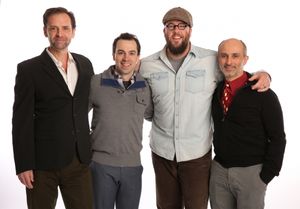 Malcolm Gets, Rob McClure, Chris Sullivan, Stephen DeRosa Photo