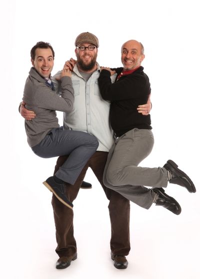 Rob McClure, Chris Sullivan, Stephen DeRosa Photo