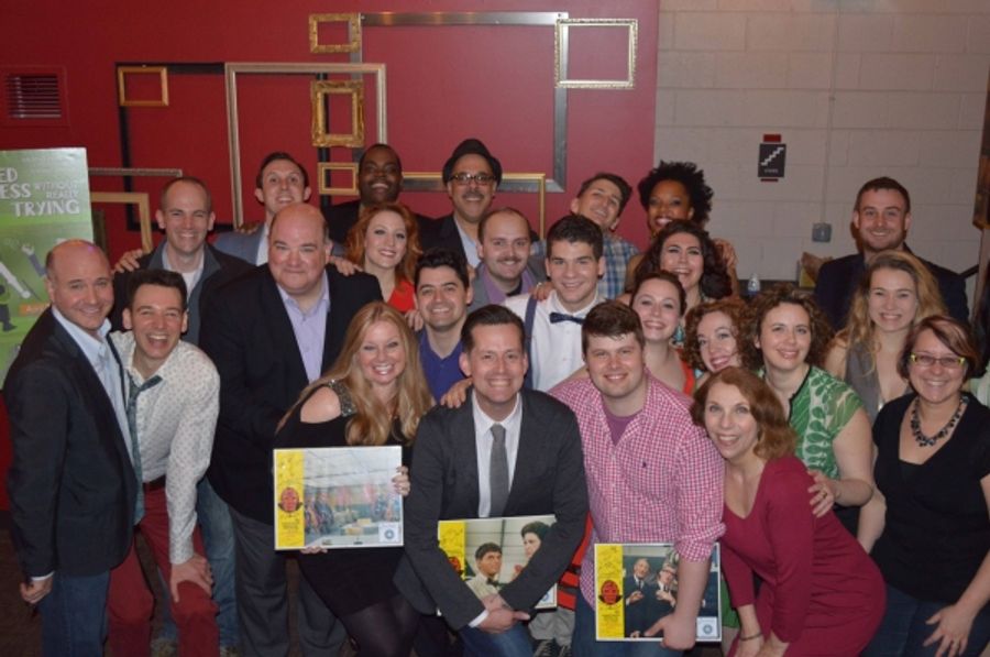 Photo Flash: First Look at Opening Night of Porchlight's HOW TO SUCCEED IN BUSINESS WITHOUT REALLY TRYING Image