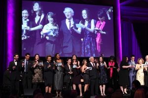 Sheldon Harnick, Lynn Ahrens & Cast Photo