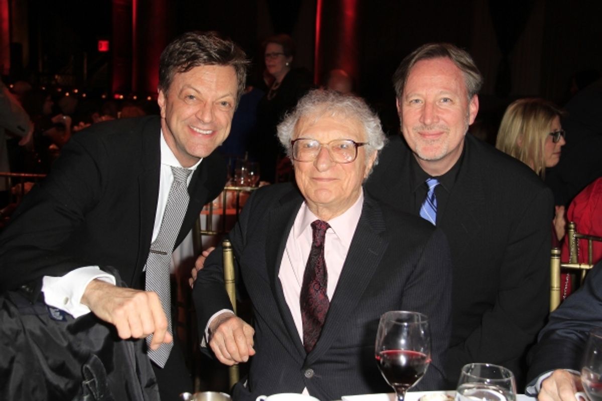 Jim Caruso, Sheldon Harnick, John McDaniel at 