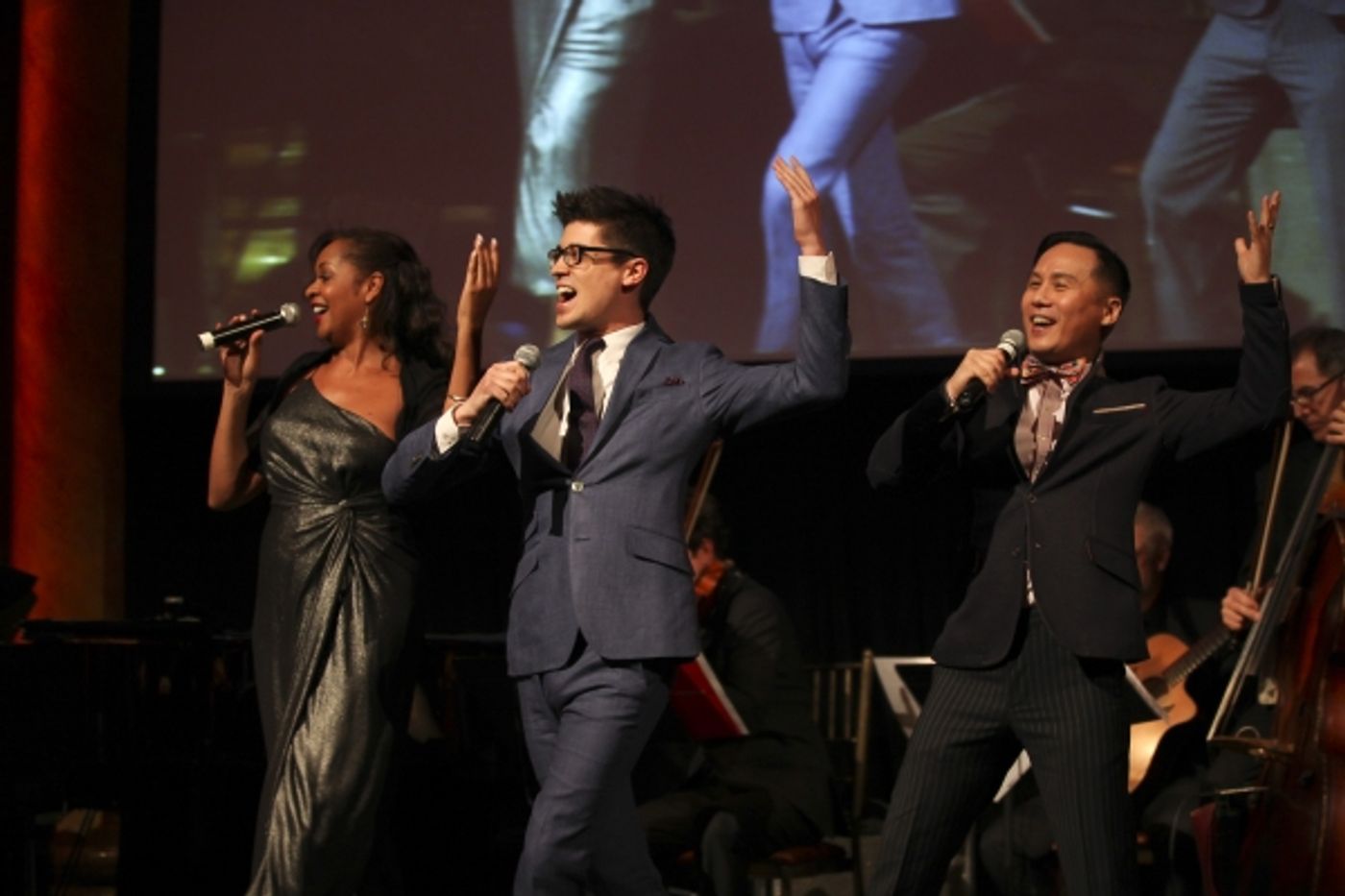 Photo Flash: Inside Symphony Space's FIDDLER AT 50 with Stephanie J. Block, BD Wong & Honoree Sheldon Harnick  Image