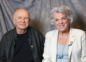 Terrence McNally and Tyne Daly  Photo