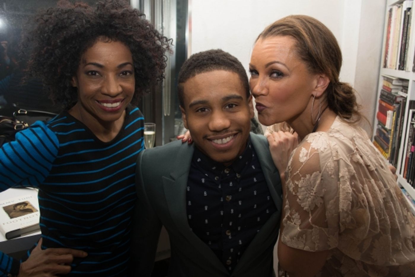 Photo Flash: AFTER MIDNIGHT Cast Celebrates Tonys Success with Tommy Tune!  Image