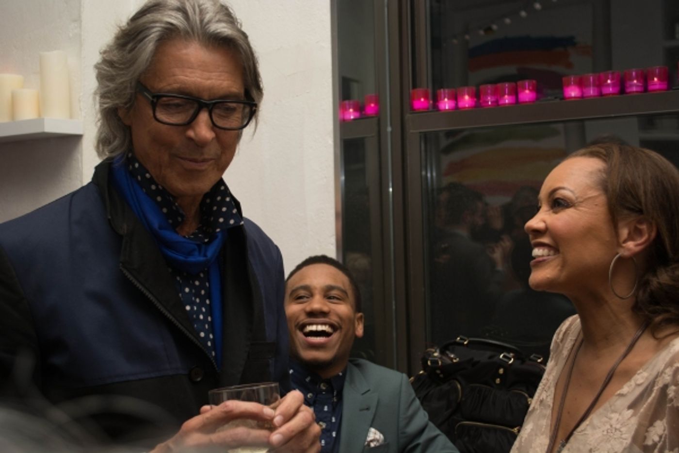 Photo Flash: AFTER MIDNIGHT Cast Celebrates Tonys Success with Tommy Tune!  Image