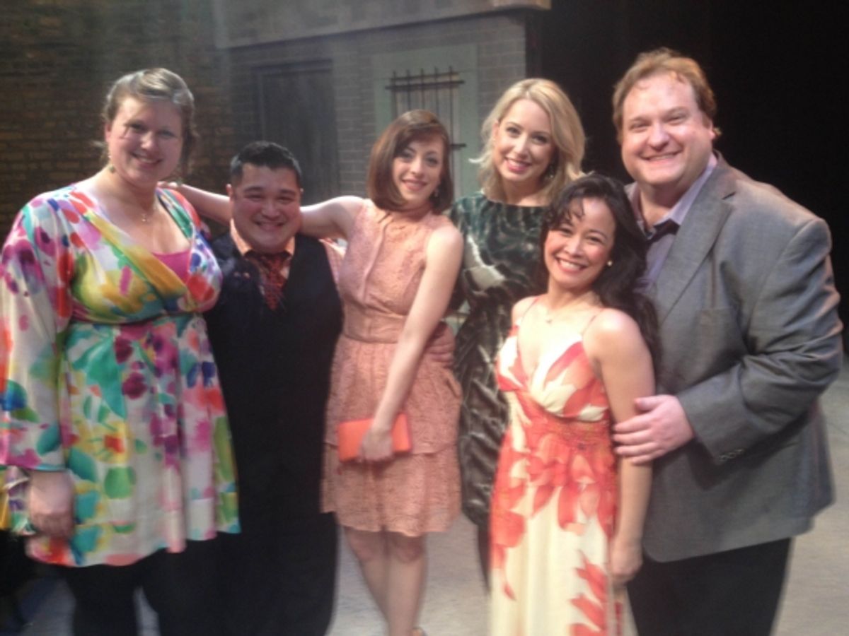 Rachel Boylan, Eugene Dizon, Leah Morrow, Stephanie Herman, Christine Bunuan, Walter Stearns at 