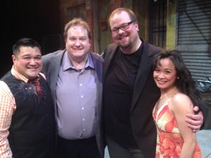 Eugene Dizon, Walter Stearns, Sean Patrick Fawcett, Christine Bunuan @ BroadwayWorld Eugene Dizon, Walter Stearns, Sean Patrick Fawcett, Christine Bunuan Photo