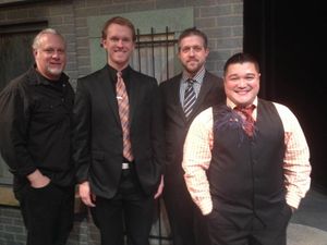Scott Sedlacek, Dan Meinhardt, Lindsay Williams, Eugene Dizon @ BroadwayWorld Scott Sedlacek, Dan Meinhardt, Lindsay Williams, Eugene Dizon Photo