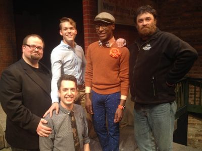 Sean Patrick Fawcett, Jackson Peter Evans, Adam Fane, Donterrio Johnson, Thom Van Erm Photo