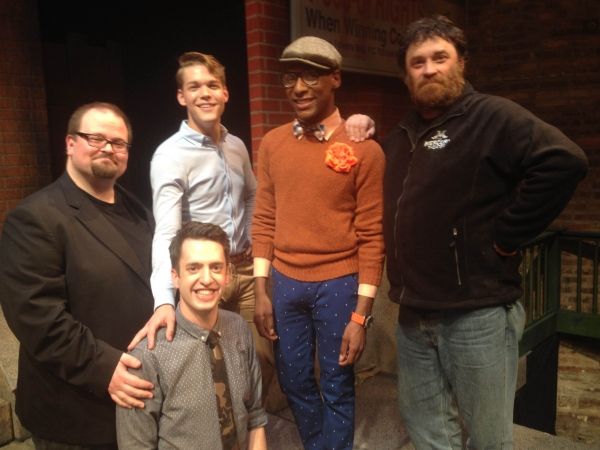 Sean Patrick Fawcett, Jackson Peter Evans, Adam Fane, Donterrio Johnson, Thom Van Erm Photo