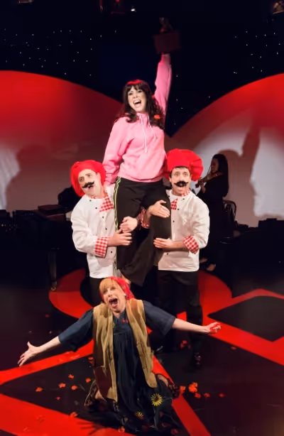 (clockwise from left) Fran Prisco, Lyn Philistine, Christopher Sutton and Ellie Moone Photo