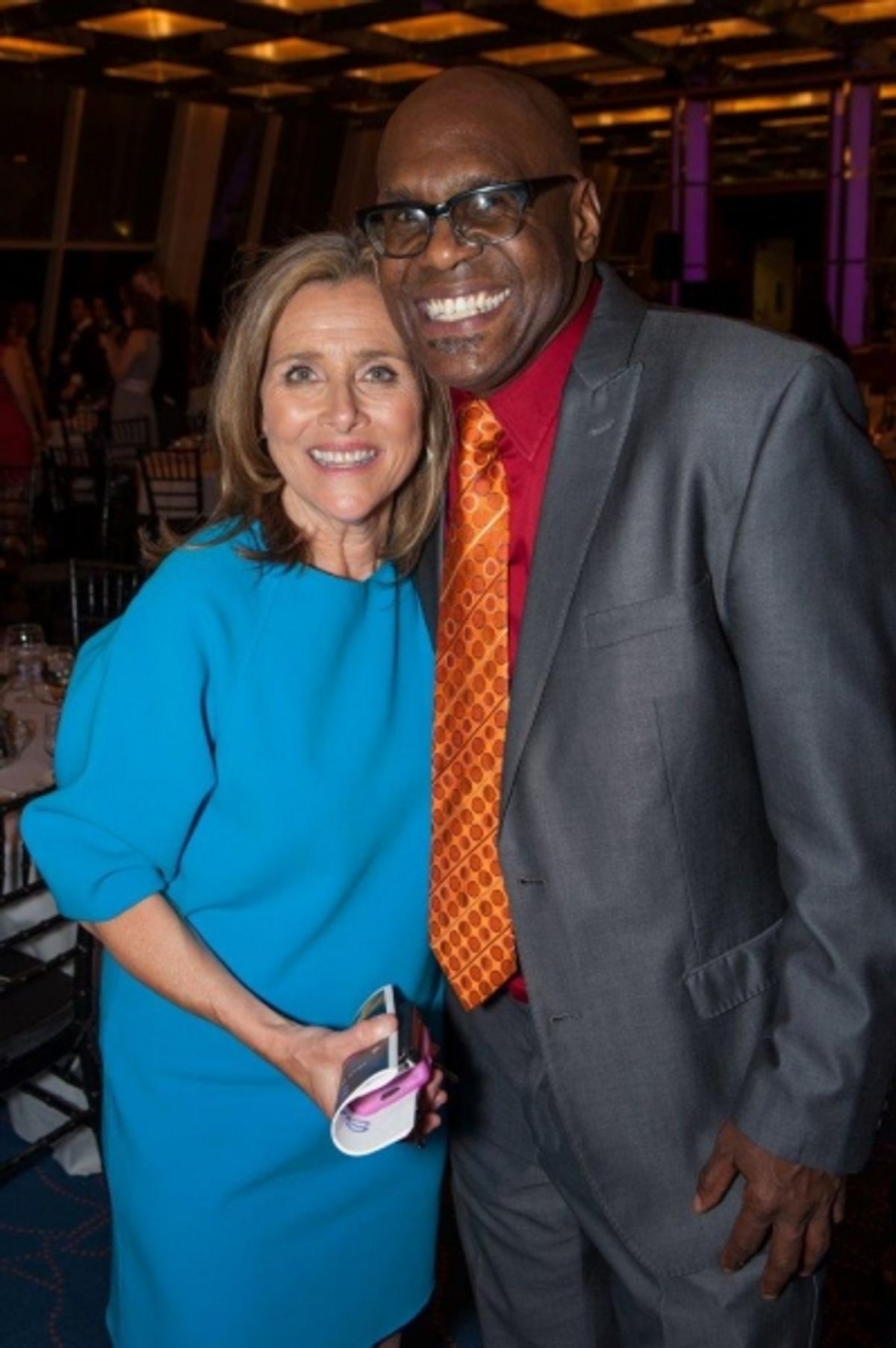 Meredith VIEIRA and Everett BRADLEY at 