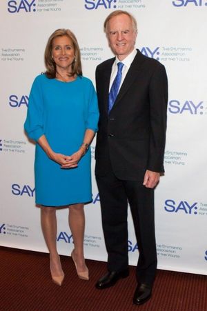 Meredith Vieira and John Sculley @ BroadwayWorld Meredith Vieira and John Sculley Photo