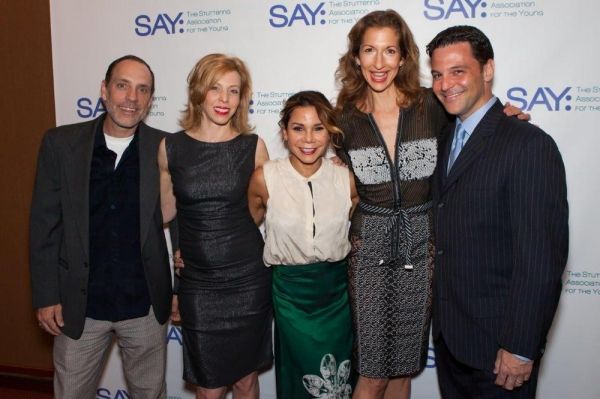 Jace Alexander, Maddie Corman, Daphne Rubin-Vega,  Alysia REINER, David Alan BASCHE Photo